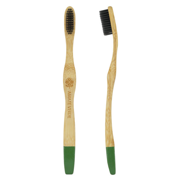 CEPILLO DENTAL DE BAMBÚ    (Ergonómico)